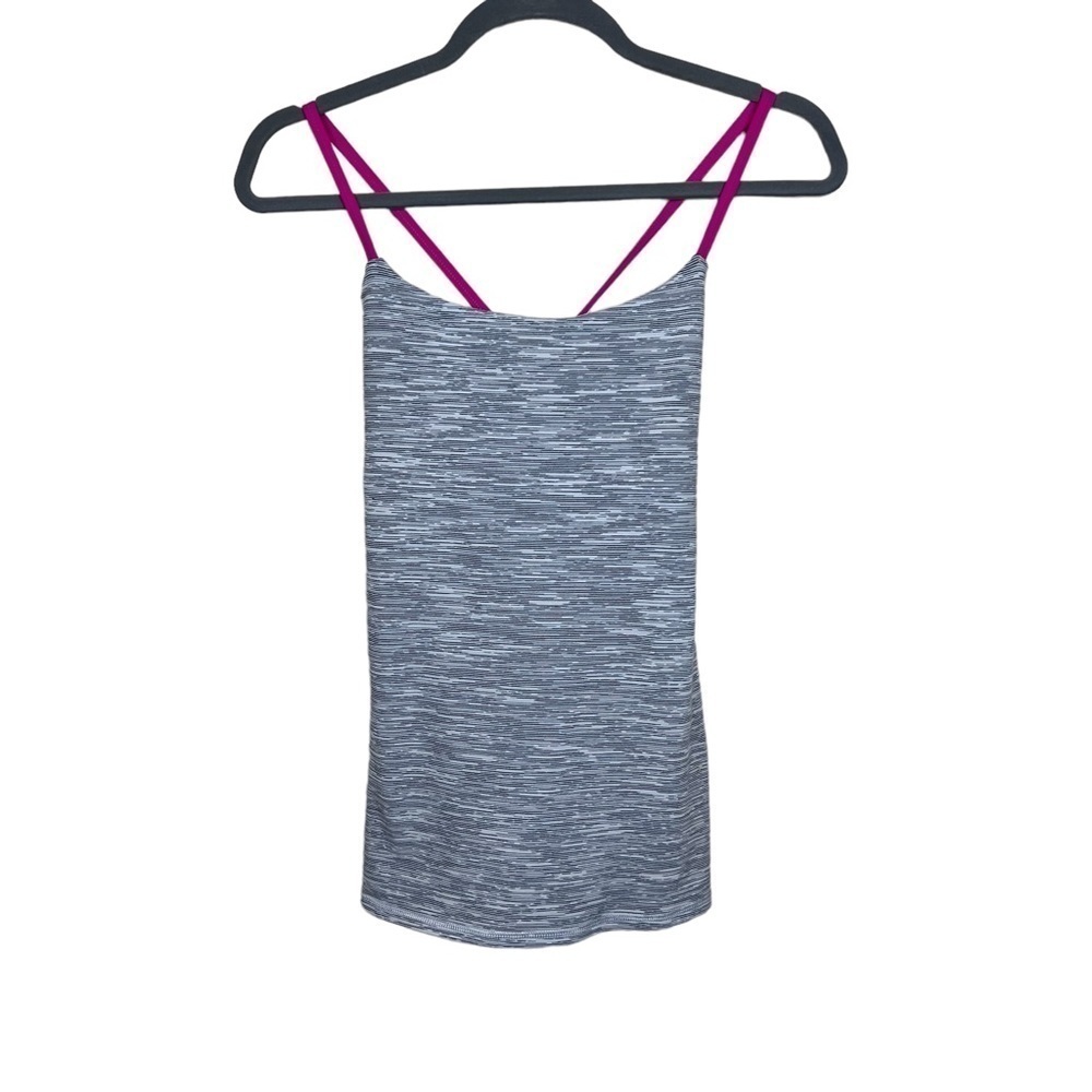 Lululemon Dancing Warrior Tank
Wee Are From Space Silver Spoon /Jewelled Magenta